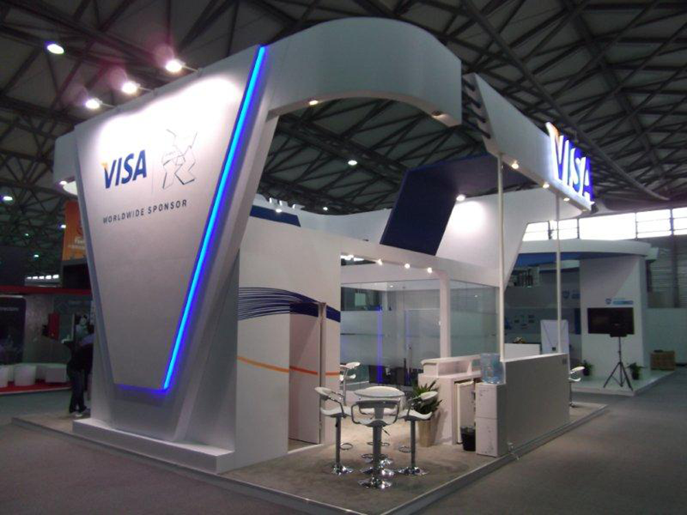 Visa exhibit display