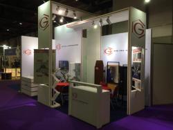 Gill Corporation display at the AIME in Dubai, UAE